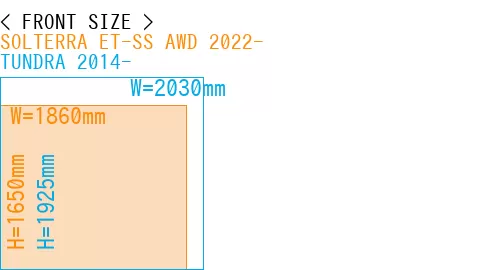 #SOLTERRA ET-SS AWD 2022- + TUNDRA 2014-